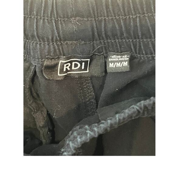 RDI  Black Cargo Joggers Mens M 30x28 - Picture 3 of 5